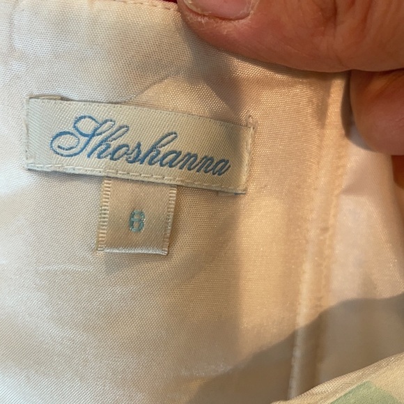 Shoshanna Anthropologie Silk Chiffon Dress - Picture 10 of 12